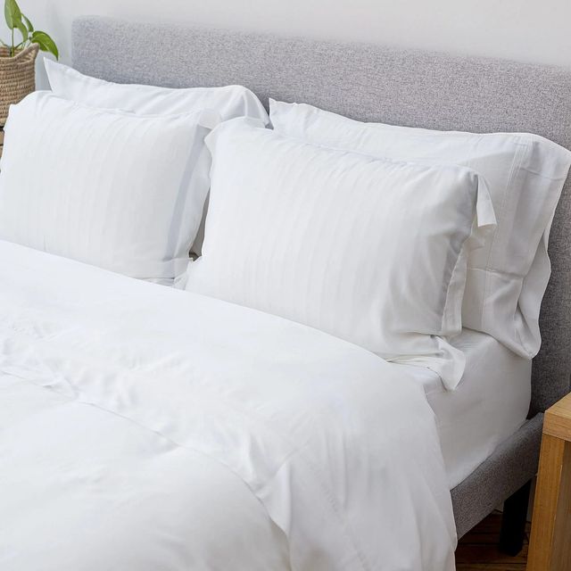 Hush Iced 3-Piece White Queen Duvet Cover Set-0