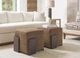 Tommy Bahama® Furniture Customizable Sunset Key Hamden Leather Ottoman-1