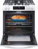 Frigidaire® 30" White Slide In Gas Range-2