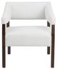 Crestview Collection Paxon Brown/White Accent Chair-1