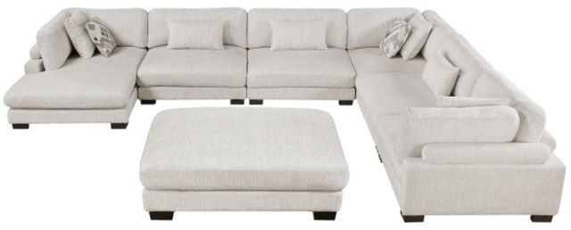 Homelegance® Tinley 7-Piece Beige Modular Sectional with Ottoman-3