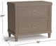 Bassett® Furniture Ventura Shell White Nightstand-3