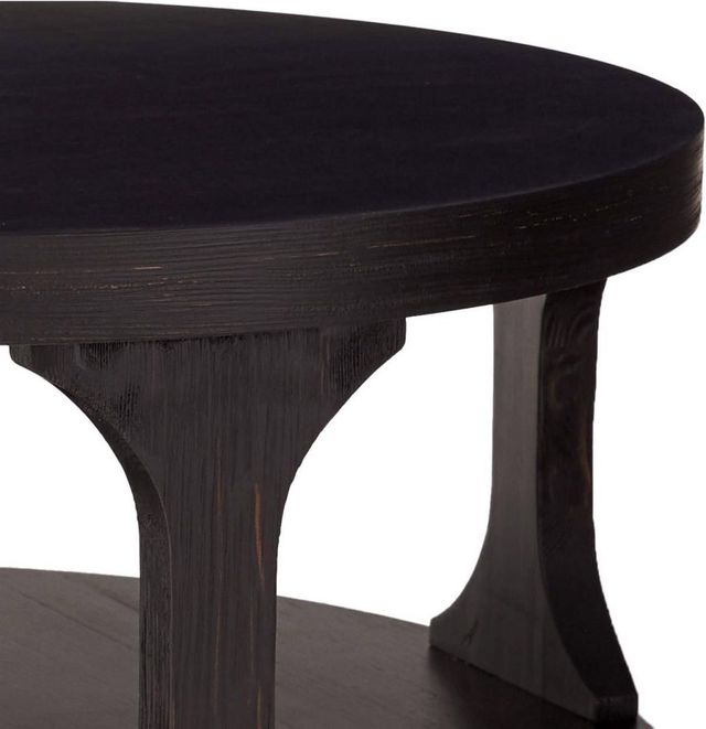 Furniture Of America® Carrie Antique Black End Table-3