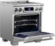 FORNO® Maximus Series Alta Qualita 30" Stainless Steel Freestanding Induction Range-5