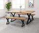 Porter International Designs Manzanita Natural Dining Bench-4