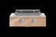 Caliber™ Rockwell 36" 2-Burner Champagne Built-In Natural Gas Grill with Polished Chrome Hardware-0