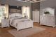American Woodcrafters 6510 Cottage Traditions 4-Piece Clean White Cottage Queen Bedroom Set-0