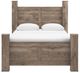 Signature Design by Ashley® Rusticott Brown Queen Poster Bed-2