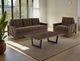 International Furniture Direct Walnut Brown/Reddish Brown Accent Chair-5
