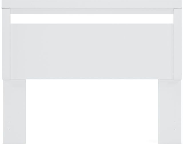 Signature Design by Ashley® Flannia White Queen Panel Headboard-0