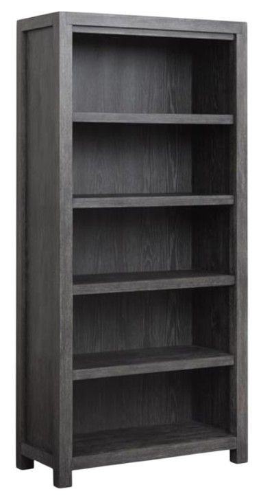 Magnussen Home® Plum Creek Ravenwood Black Bookcase-0