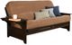 Kodiak Furniture Phoenix Marmont Mocha/Espresso Full Futon with Mattress-0
