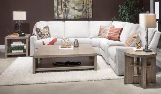 Magnussen Home® Cypress Spiced Brown Round End Table-1