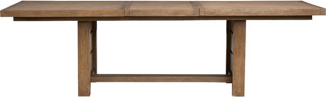Magnussen Home® Plum Creek Sierra Brown Trestle Dining Table-3