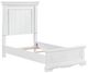 Homelegance® York White Twin Panel Bed-4