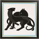 Stylecraft Dann Foley Black Cats Wall Art-0