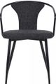 Armen Living Francis Black Dining Chair-1