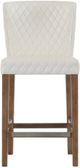 New Pacific Direct Albie Danburry White Diamond Stitching Counter Stool-1