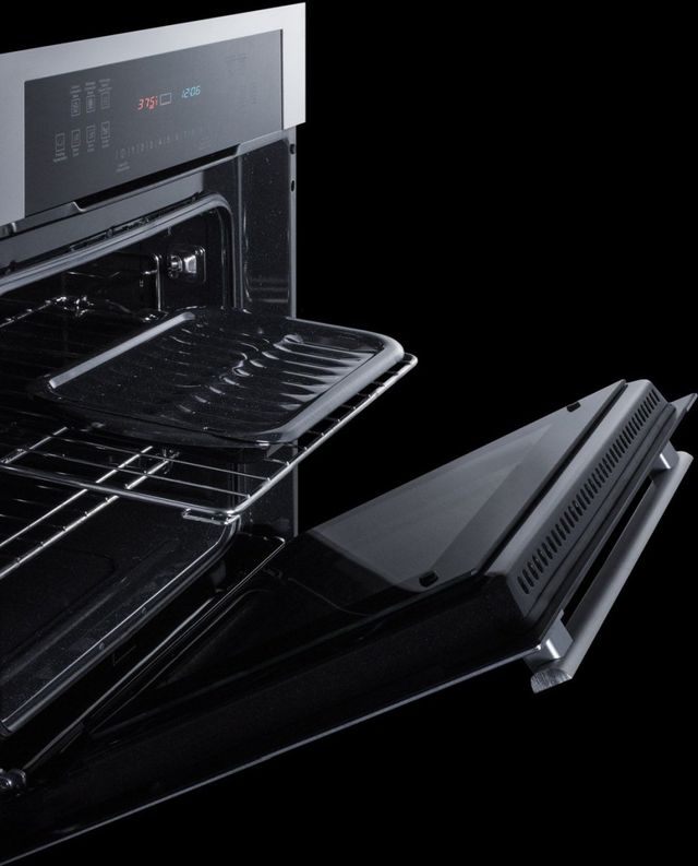 Summit® 24" Stainless Steel Single Electric Wall Oven-3