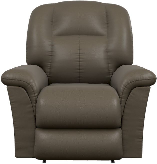 La-Z-Boy® Jasper Smoke Leather Power Wall Recliner with Headrest and Lumbar-1