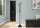 Monarch Specialties Inc. Satin Black 66" Metal 5-Hook Coat Rack-1