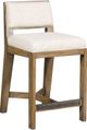 Vanguard® Furniture Thom Filicia Home Scoville Flaxen Stone/Jake Ivory Counter Stool-0