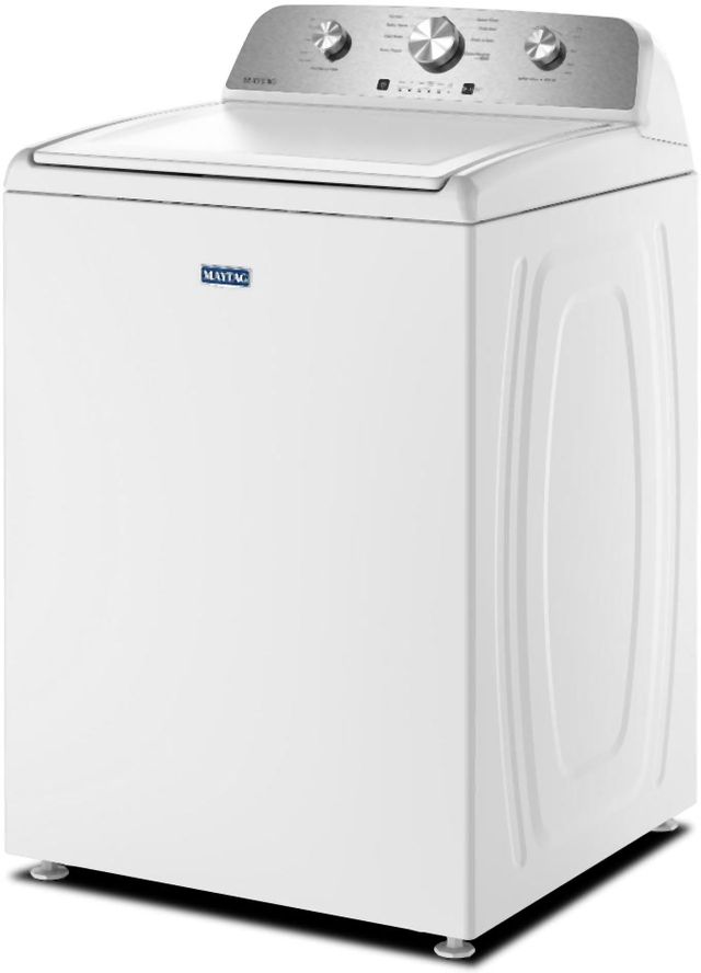 Maytag® 4.6 Cu. Ft. White Agitator Top Load Washer-4