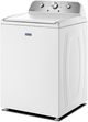 Maytag® 4.6 Cu. Ft. White Agitator Top Load Washer-4