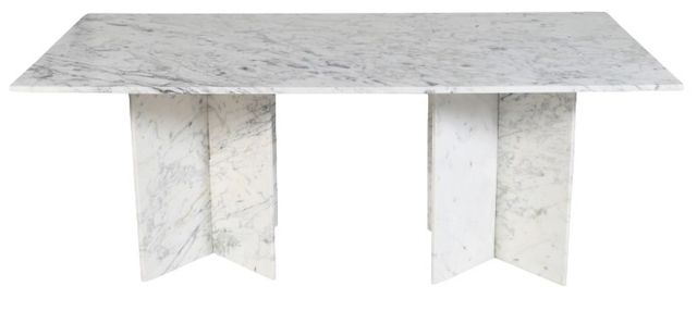 Meridian Furniture Verona White 78" Dining Table-2