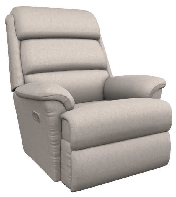 La-Z-Boy® Astor Porcelain Power Rocking Recliner with Headrest and Lumbar-0