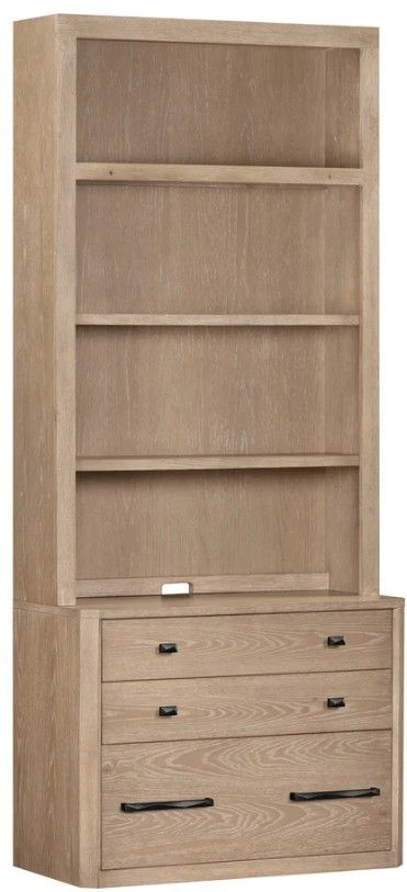 Parker House® Breckenridge Medium Brown 40" Lateral File-4