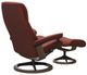 Stressless® by Ekornes® Customizable View Large Manual Recliner and Ottoman with Signature Base-3