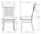 Amisco Customizable Annabelle Dining Side Chair-3
