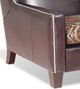 Campio Furniture Legacy Leather Sabrina Burgundy Chair-1