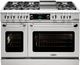 Capital Cooking™ Connoisseurian 48" Stainless Steel Pro Style Dual Fuel Range-0