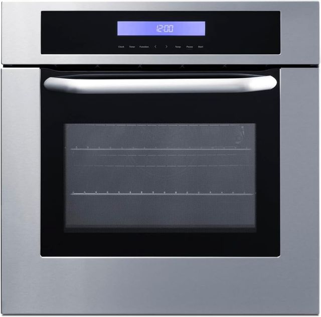 Summit® 24" Stainless Steel Electric Single Wall Oven-0