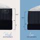 Stearns & Foster® Estate® Rockwell Wrapped Coil Firm Tight Top Tight Top Split Queen Mattress-4
