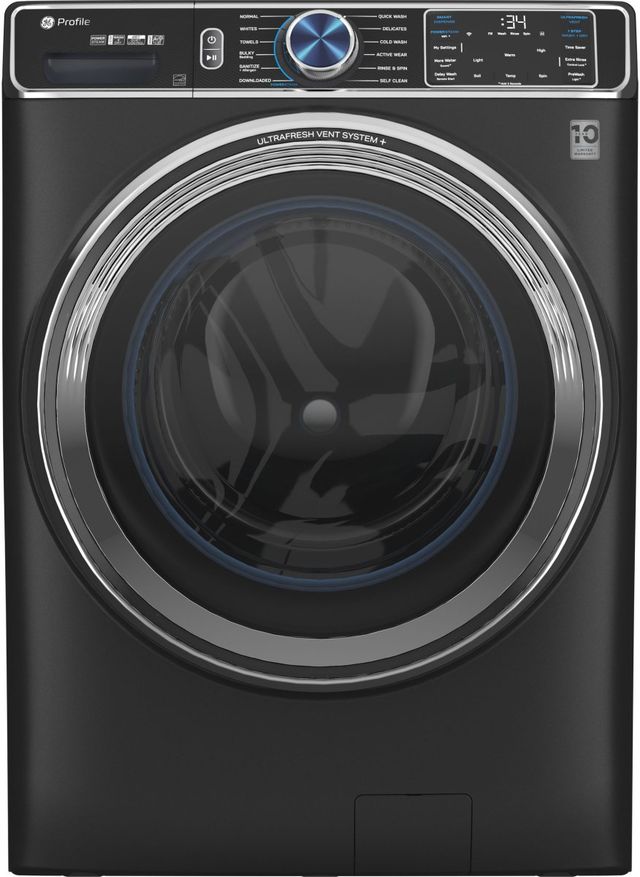 GE Profile™ 5.3 Cu. Ft. Carbon Graphite Front Load Washer-0