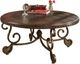 Signature Design by Ashley® Rafferty Dark Brown Round Coffee Table-1