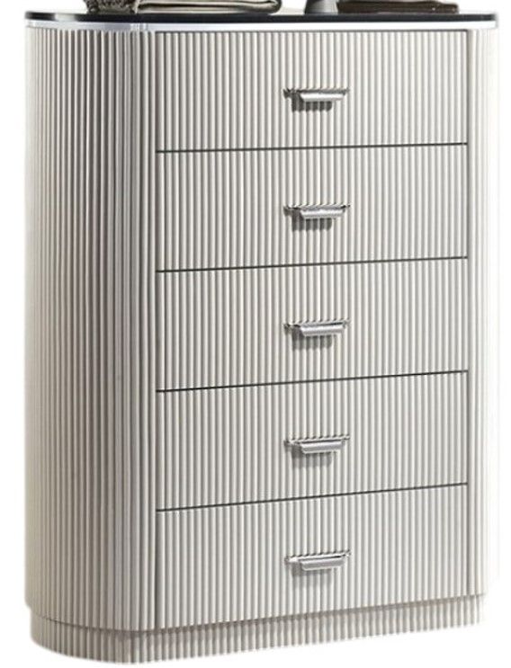 Furniture of America® Aldgate Light Gray Chest-0