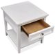 Magnussen Home® Heron Cove Chalk White End Table-3
