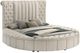Coaster® Sonya Ivory Queen Upholstered Sleigh Storage Bed-4