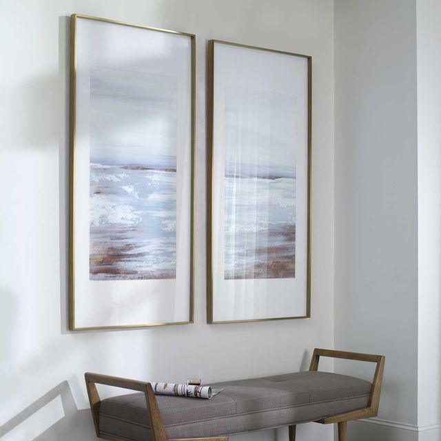 Uttermost® Coastline 2-Piece Multi-Colored Framed Prints Set-2