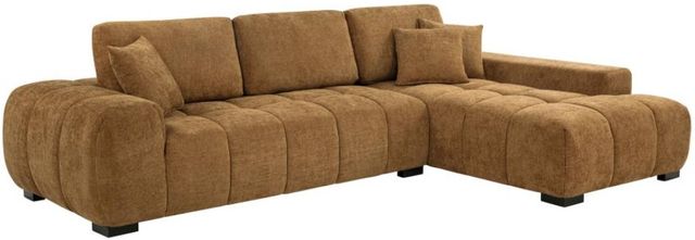 Coaster® Octavia Amber 2-Piece L-Shaped Sectional and Chaise-1