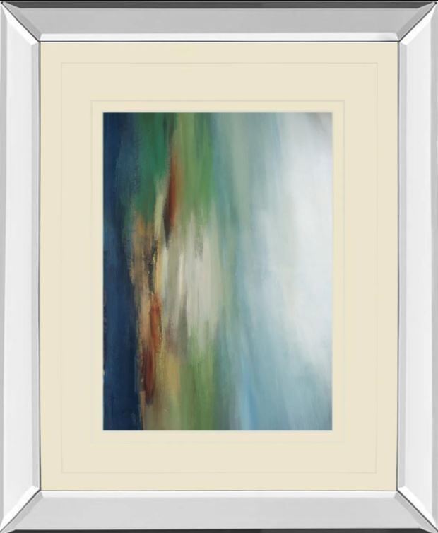 Classy Art First Light by S. D’Auguiar Mirror Framed Wall Art-0