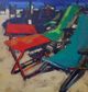 Stylecraft Playa Beige/Blue/Blue-Green/Light Blue/Red Wall Art -2