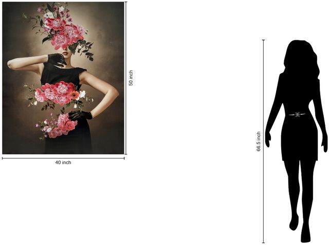 Classy Living Enigmatic Blooming Elegance Wall Art-2