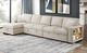 Homelegance® Pompano 3-Piece Beige Left-Arm Facing Sectional with Chaise-1
