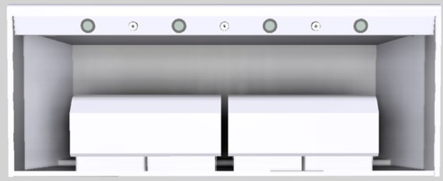 Vent-A-Hood® 60" White Wall Mounted Range Hood-2