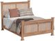 Intercon Oak Park Taupe Queen Slat Bed-0